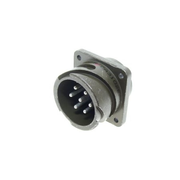 CB 7C 7-12 PIN RECP BOX